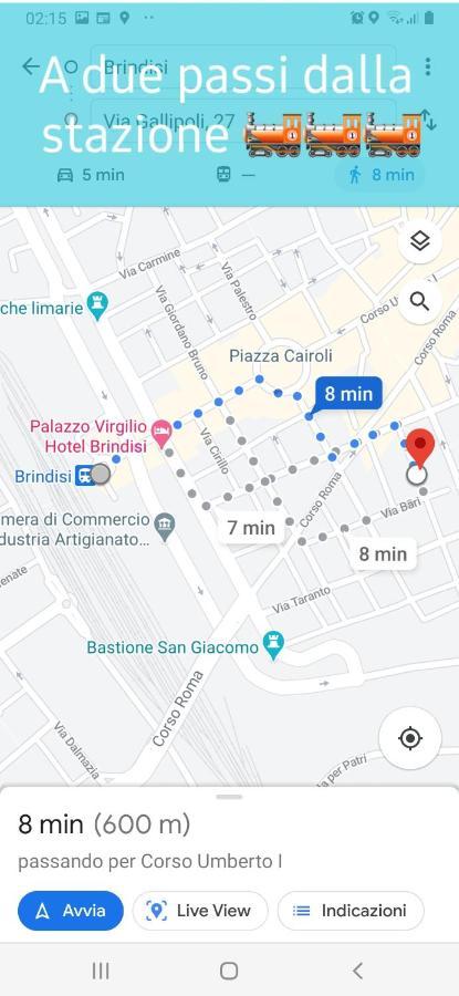 Bed Casa Vacanza Via Gallipoli - Corte Bari Бриндизи Екстериор снимка
